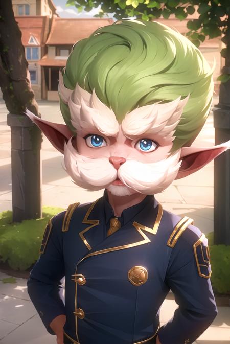 3978514596-2237571284-arcane style,__solo, letterboxed, 1boy, yordle, pointy ears, male focus, blonde hair, blue eyes, beard, facial hair, upper body,.png